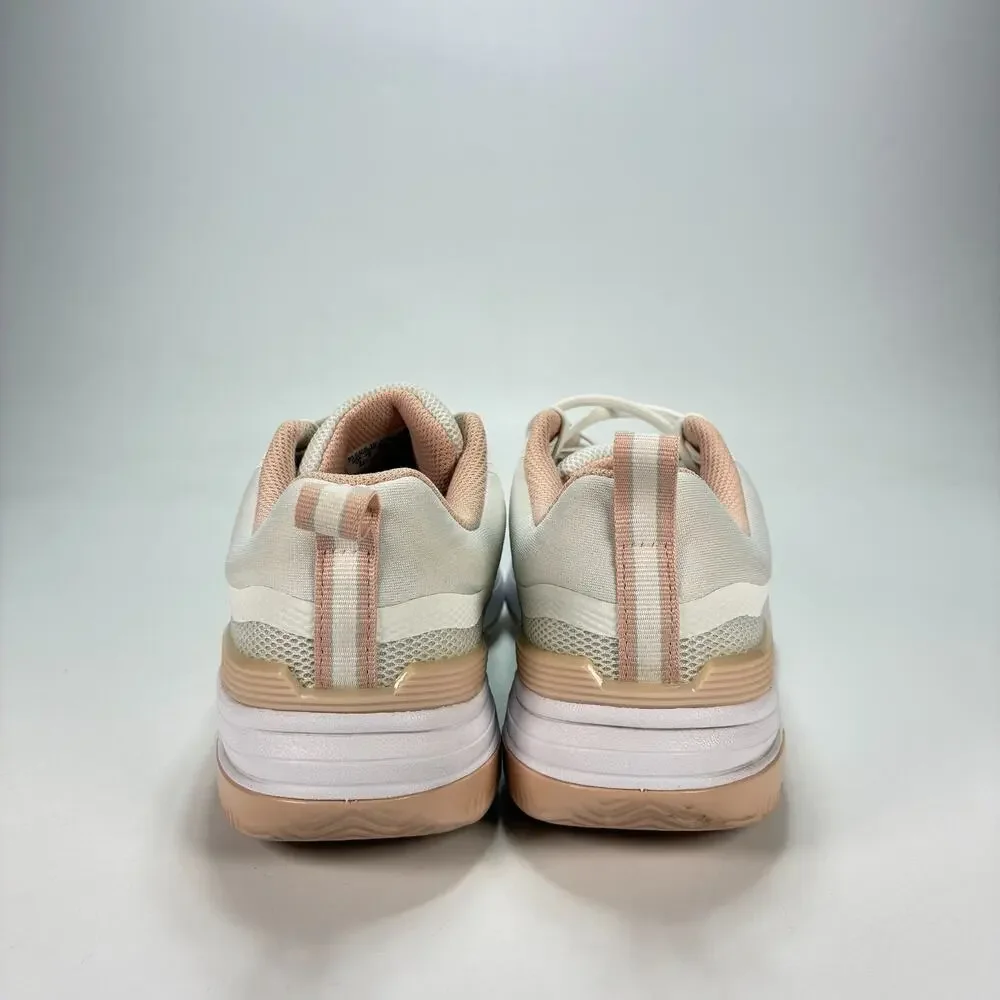 Wilson Pickle Pro White Cameo Rose Pickleball Court Shoes WRS334590 Womens Sz 10
